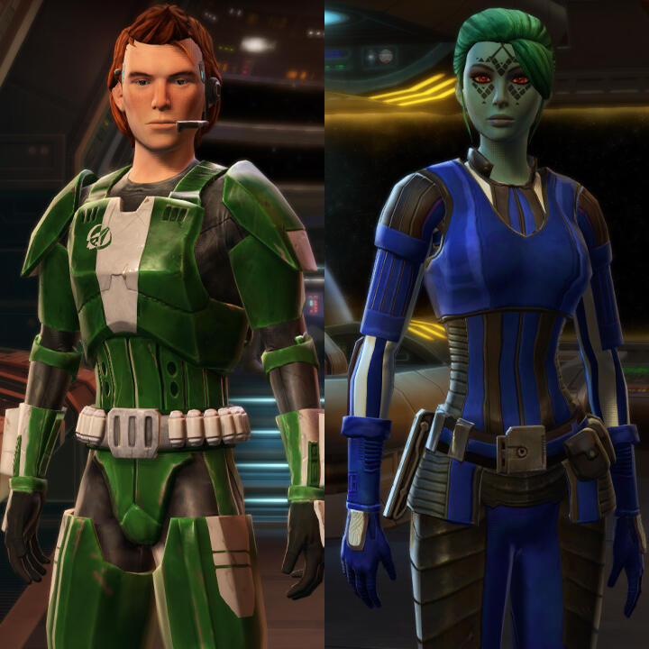 Game: SWTOR Cocolima Race: Cyborg Xanadu Race: Mirialan